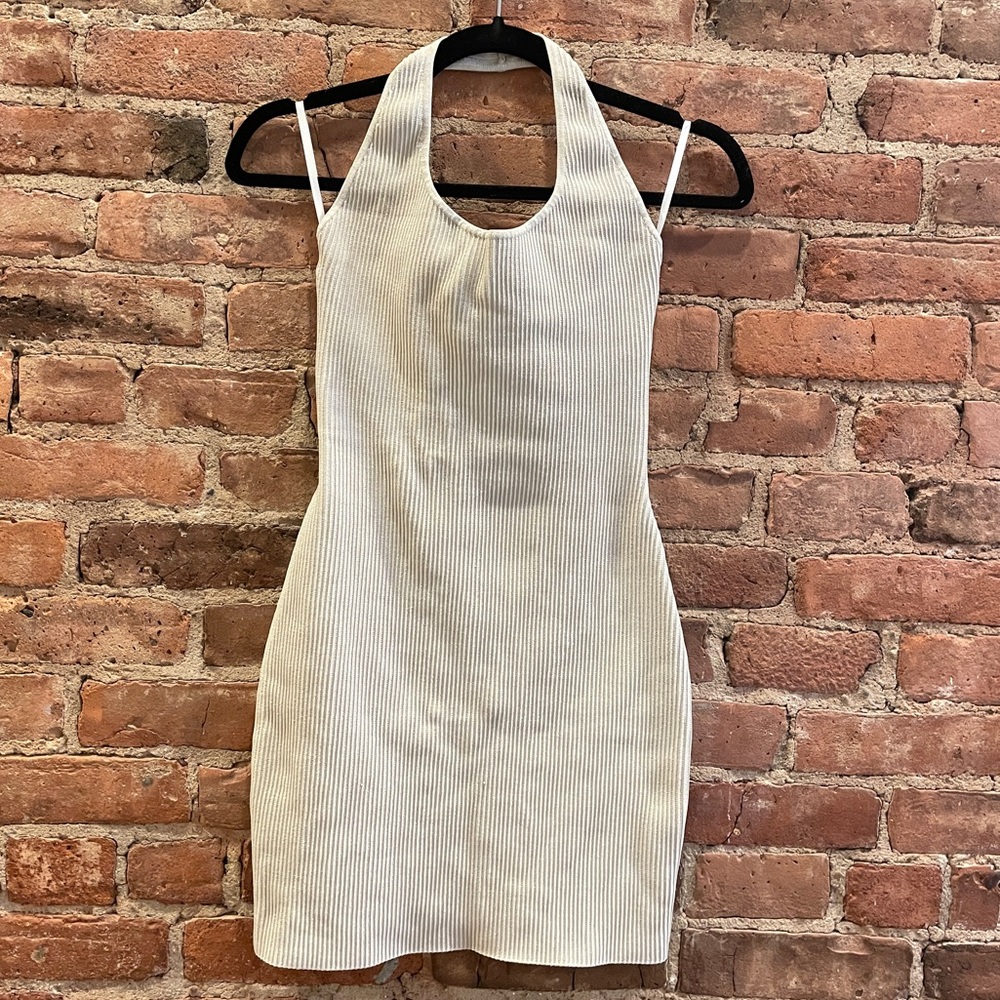 ❌SOLD❌Aritzia knit halter dress